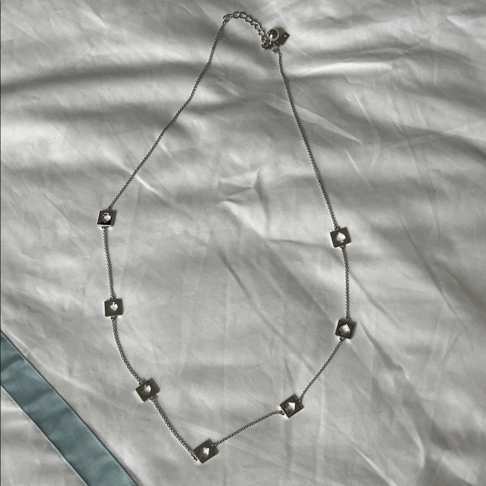 Kate Spade Square Spade Necklace